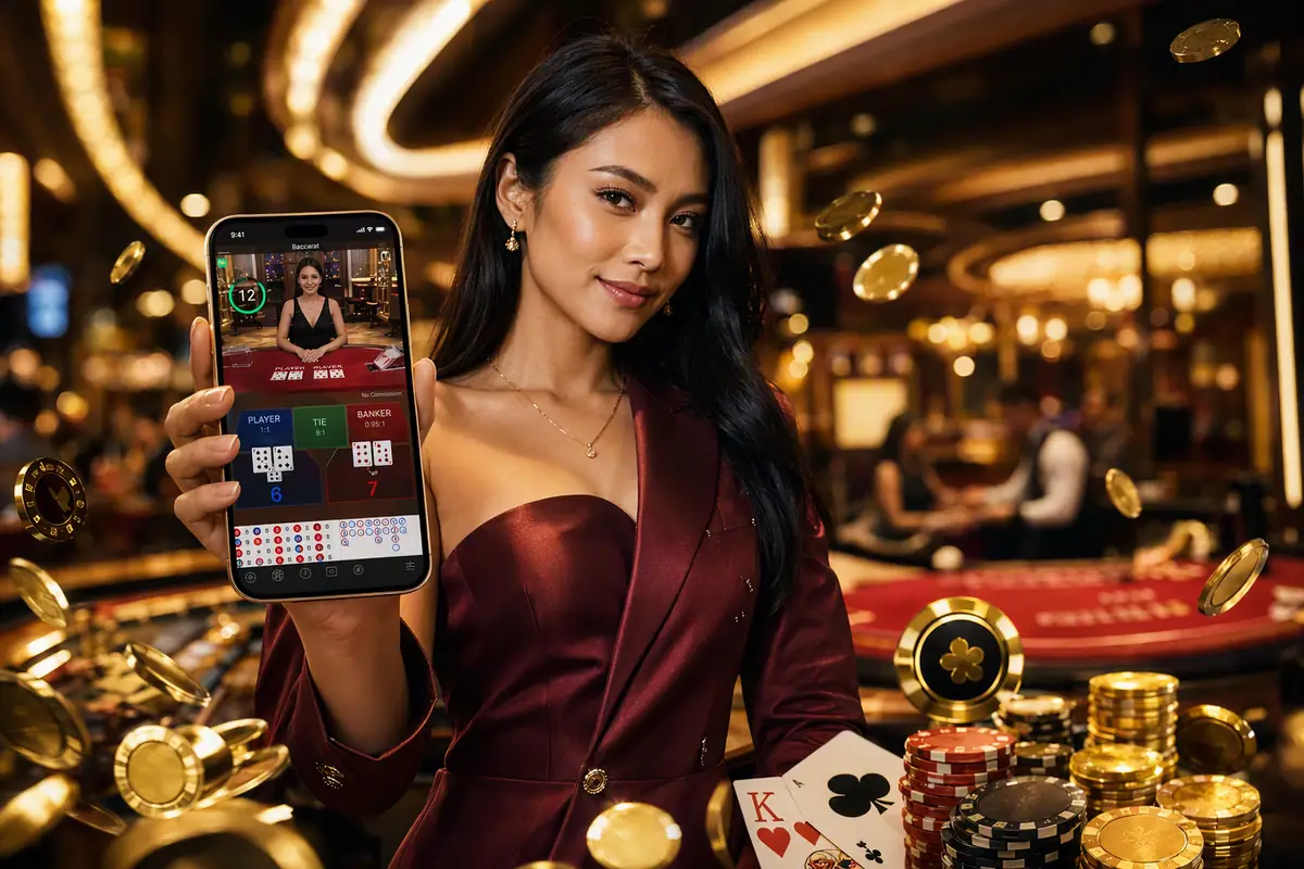 robi9 Baccarat Roulette Table